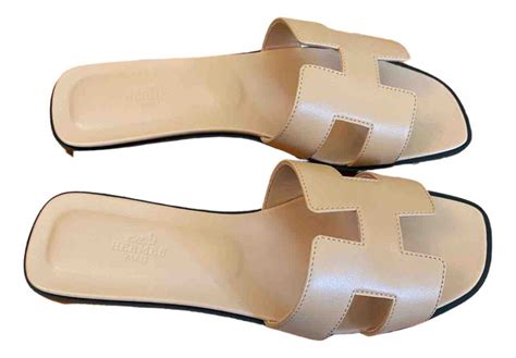 hermes beige oran|hermes sandals for sale.